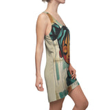 Facing Satisfaction Women's Cut & Sew Racerback Dress (AOP)