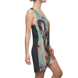 Color Me Cute Women's Cut & Sew Racerback Dress (AOP)