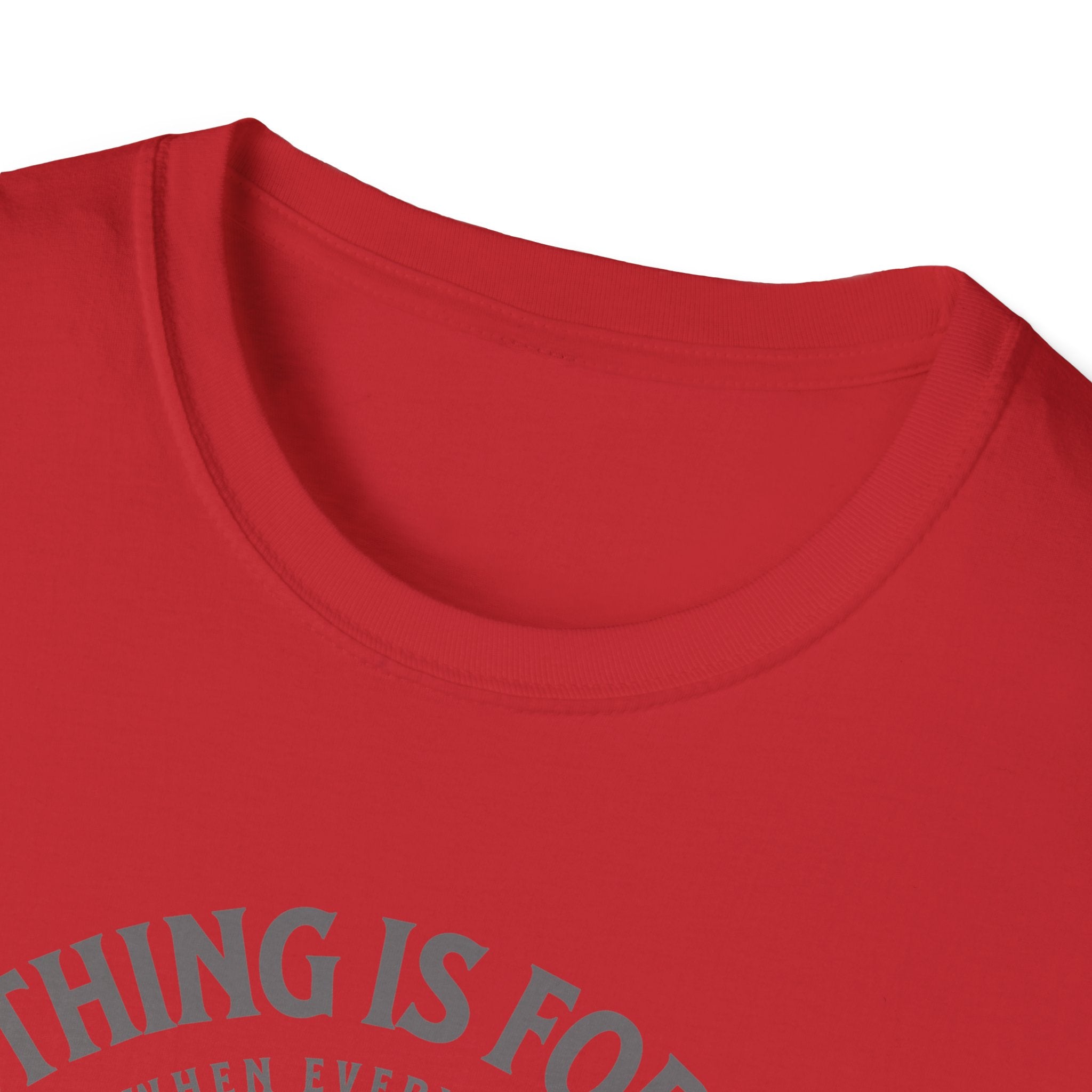ΩThe End All Of Common Ground - DNA Connected T-Shirt — "Nothing Is Foreign" Illustrated In Gray