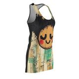 Facing Desire Women's Cut & Sew Racerback Dress (AOP)