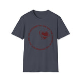 "You Are Not the Center of the Universe, But You Are The Universe" Retro Heart Graphic Tee