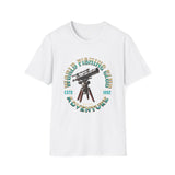 Fishing Club Graphic T-Shirt — Vintage Angler Design ("Fishing" Text)