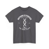 ΩThe End All Of Common Ground - DNA Connected T-Shirt — "Nothing Is Foreign" Illustrated In White
