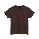 "You Are Not the Center of the Universe, But You Are The Universe" Retro Heart Graphic Tee