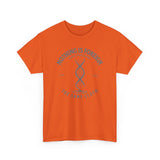 ΩThe End All Of Common Ground - DNA Connected T-Shirt — "Nothing Is Foreign" Illustrated In Gray