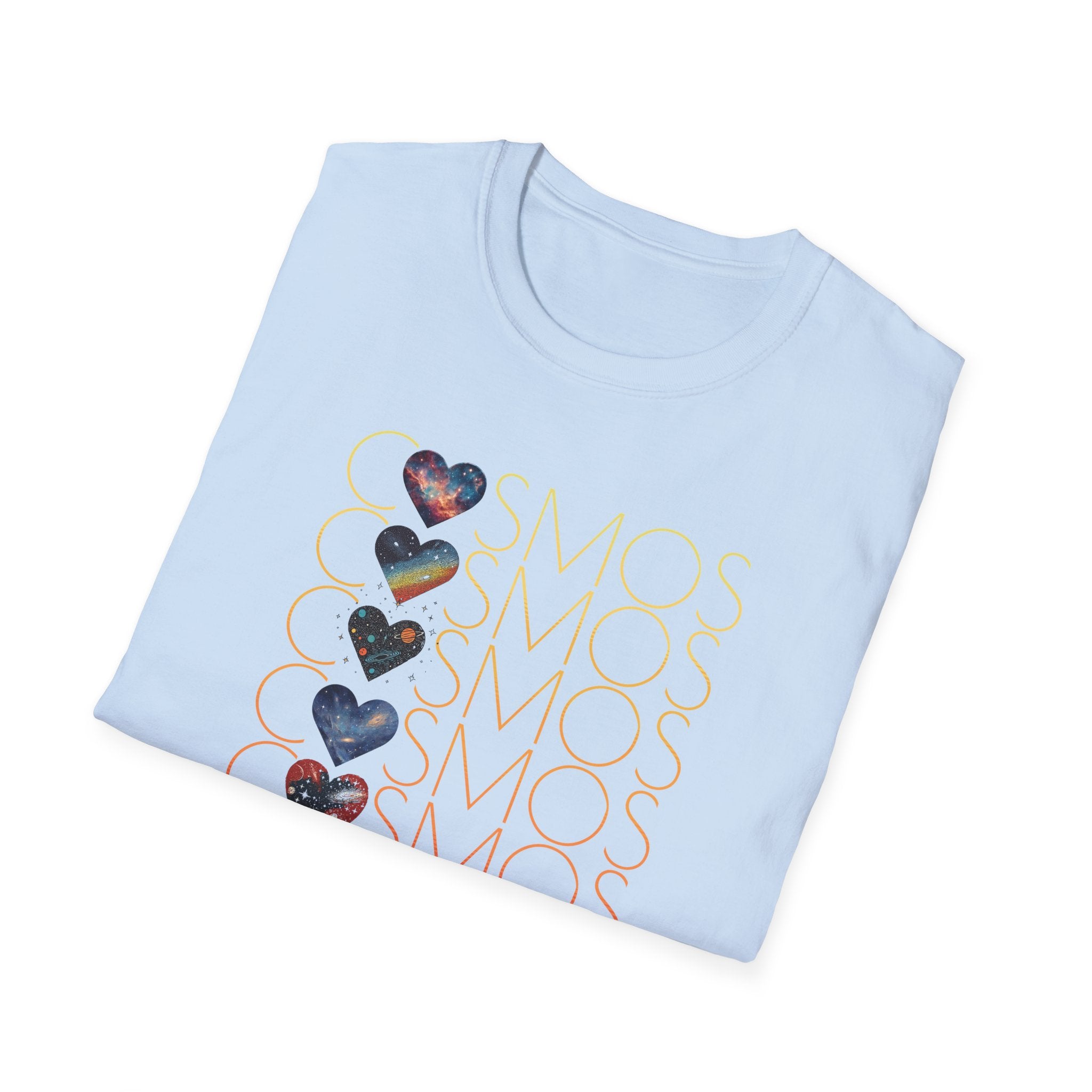 I Heart the Cosmos T-Shirt — Galactic Nebula Tee