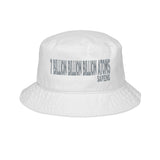 The Common Ground of "7 Billion Billion Billion Atoms" Embroidered Bucket Cap