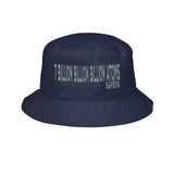 The Common Ground of "7 Billion Billion Billion Atoms" Embroidered Bucket Cap