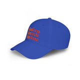 Conform Concede Condone" Embroidered Statement Low Profile Baseball Cap