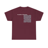 Politics of Distraction T-Shirt — Modern Maze Graphic Tee