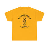 ΩThe End All Of Common Ground - DNA Connected T-Shirt — "Nothing Is Foreign" Illustrated In Black