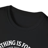 ΩThe End All Of Common Ground - DNA Connected T-Shirt — "Nothing Is Foreign" Illustrated In White