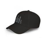 Ever Burgeoning Possibility Baseball Cap — Inspirational Vertical Text Hat