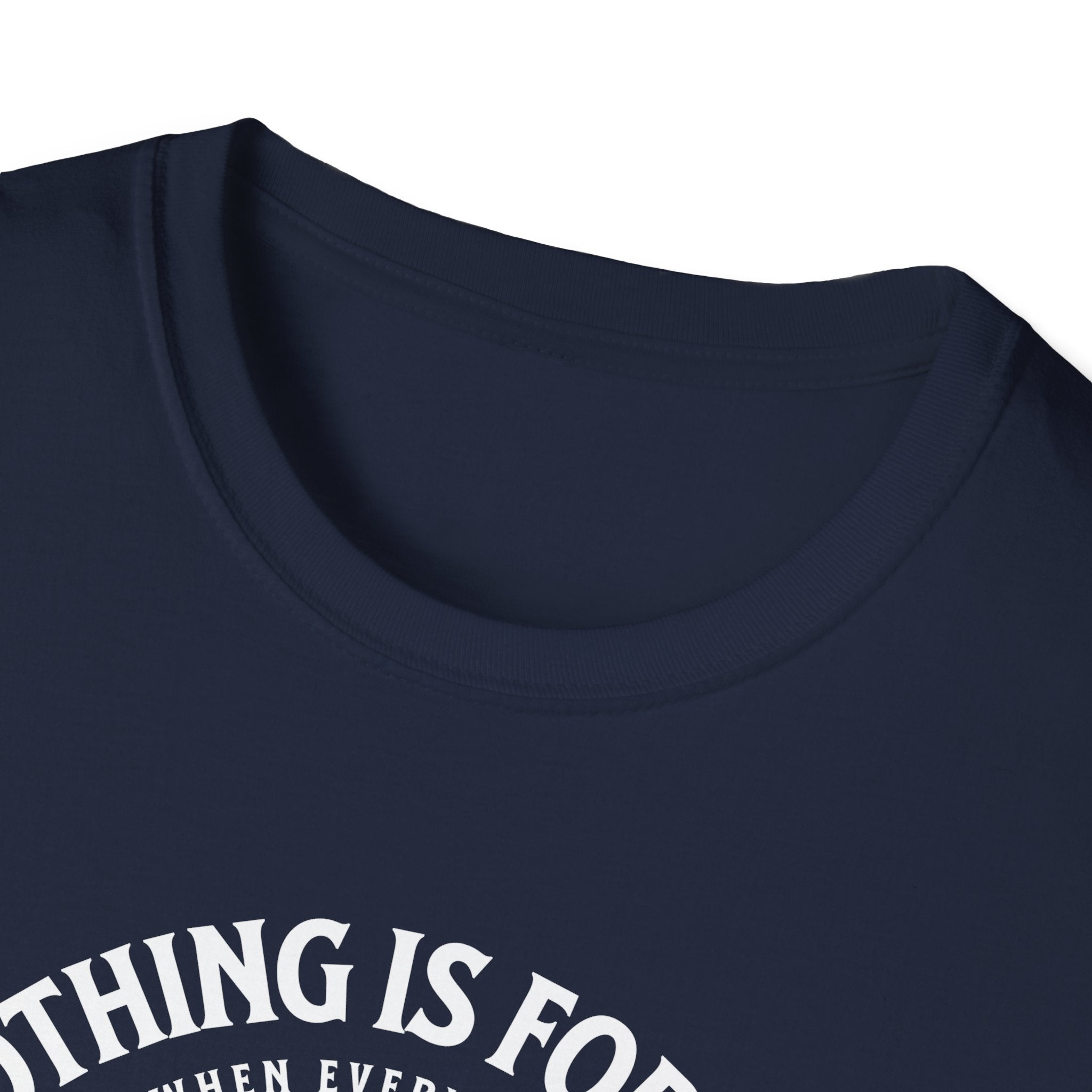 ΩThe End All Of Common Ground - DNA Connected T-Shirt — "Nothing Is Foreign" Illustrated In White
