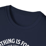 ΩThe End All Of Common Ground - DNA Connected T-Shirt — "Nothing Is Foreign" Illustrated In White