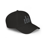 Ever Burgeoning Possibility Baseball Cap — Inspirational Vertical Text Hat