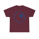 "You Are Not the Center of the Universe, But You Are The Universe" Retro Heart Graphic Tee