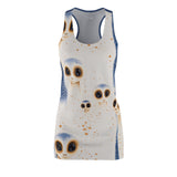 Family First Aliens Women's Cut & Sew Racerback Dress (AOP)