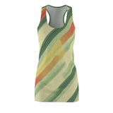 Great Green And A Splash Women's Cut & Sew Racerback Dress (AOP)