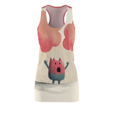 I'll Stop The Rain Dancing Danny Women's Cut & Sew Racerback Dress (AOP)