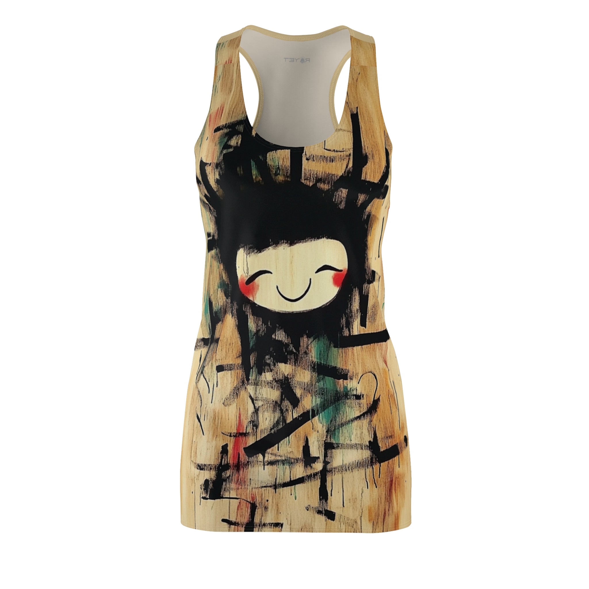 Facing It All Women's Cut & Sew Racerback Dress (AOP)