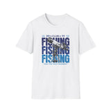 Fishing Club Graphic T-Shirt — Vintage Angler Design ("Fishing" Text)
