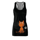 Nope, Not Being Orange Women's Cut & Sew Racerback Dress (AOP)