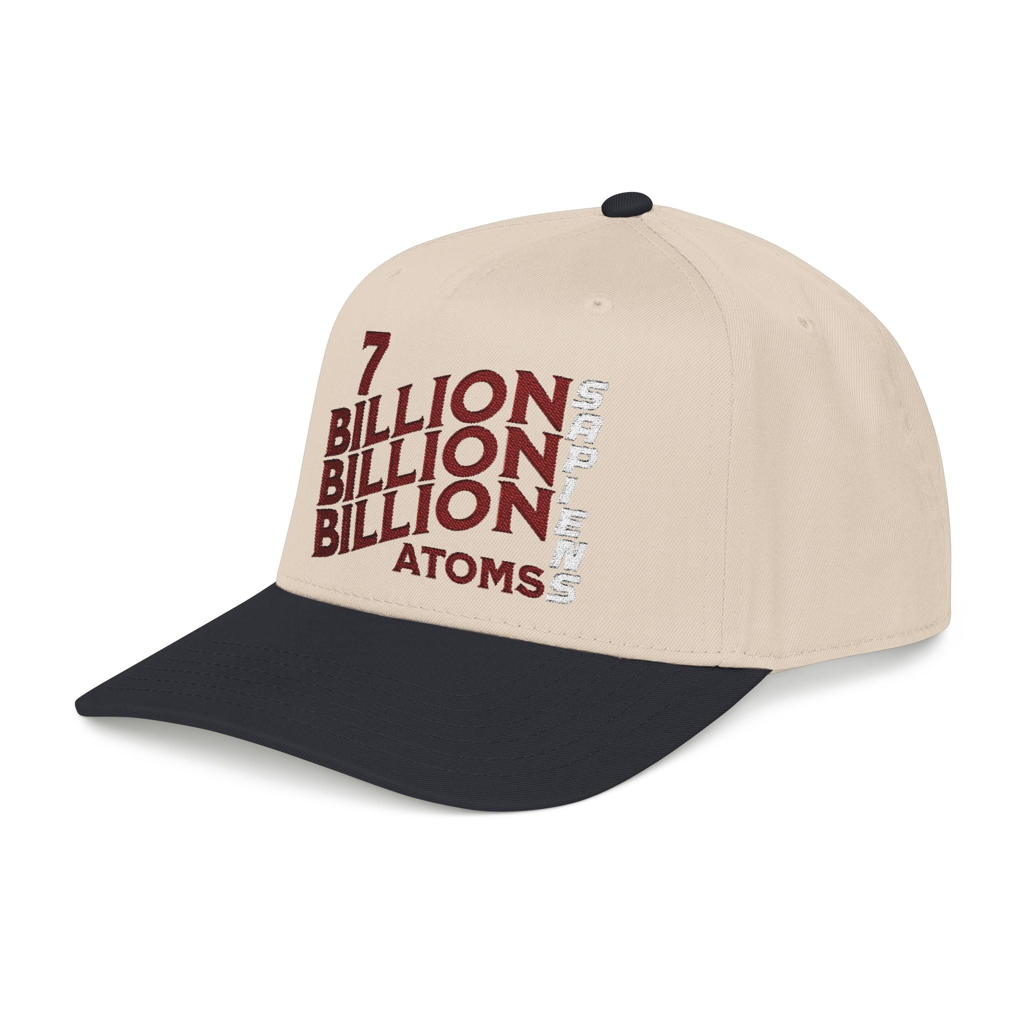 The Common Ground of "7 Billion Billion Billion Atoms" Embroidered Cap