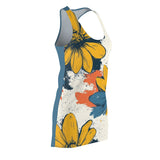 Daisey's Ready For Her Close-Up Women's Cut & Sew Racerback Dress (AOP)