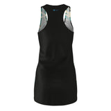 Facing Calmness Women's Cut & Sew Racerback Dress (AOP)