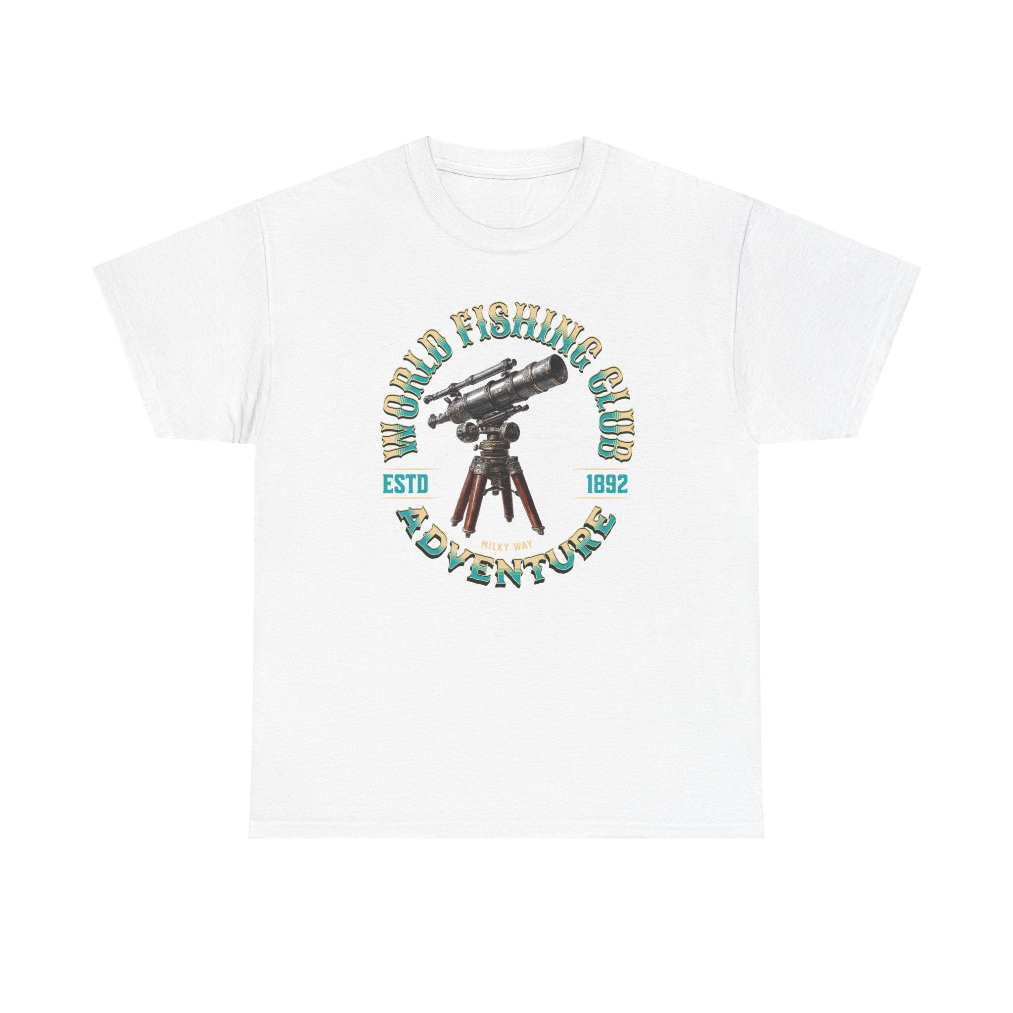 Fishing for Stars T-Shirt — Amateur Astronomer Telescope Tee