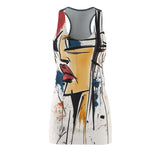 Square Jaw Jennie Women's Cut & Sew Racerback Dress (AOP)