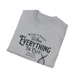 ΩThe End All Of Common Ground - DNA Connected T-Shirt — "Nothing Is Foreign" Illustrated In Black