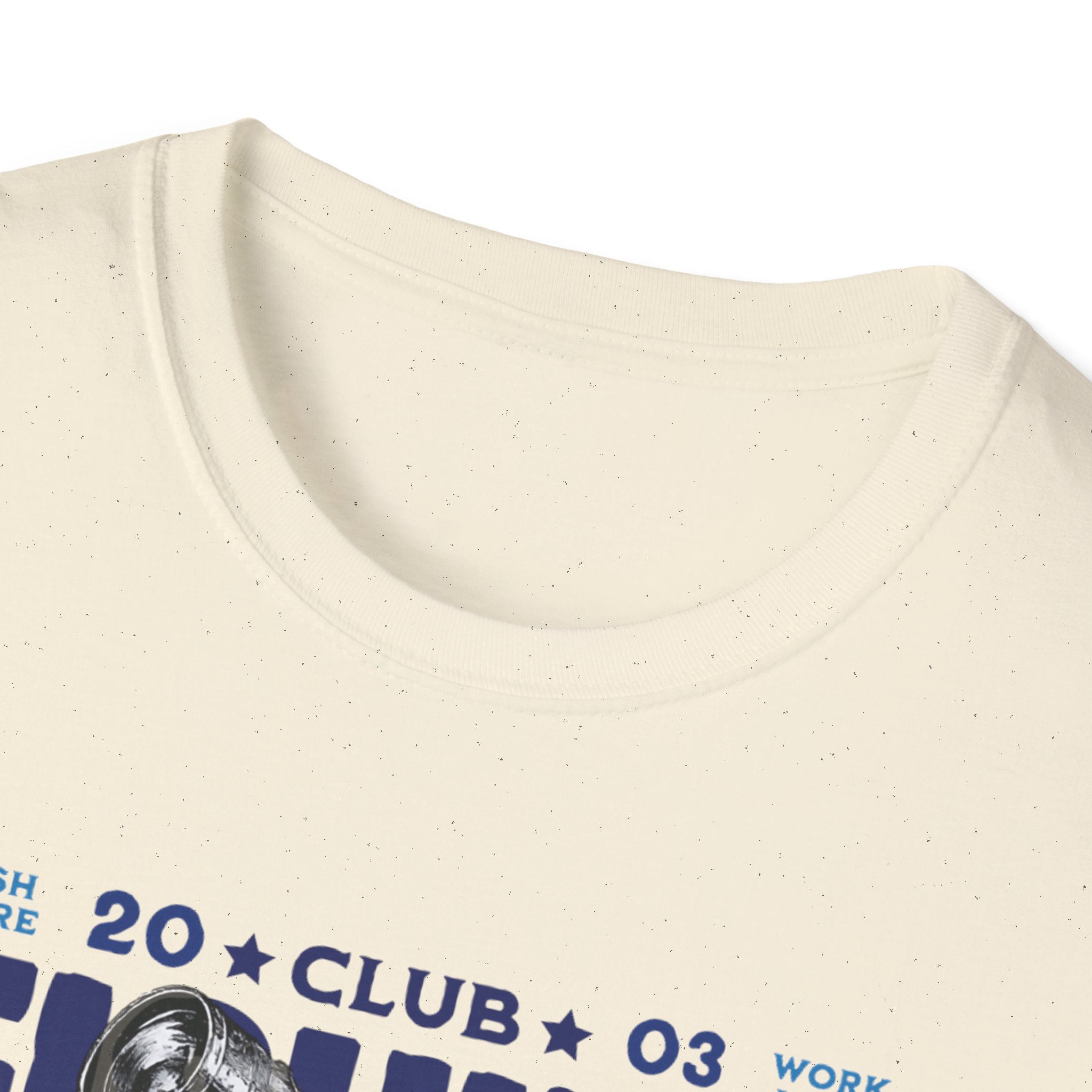 Fishing Club Graphic T-Shirt — Vintage Angler Design ("Fishing" Text)