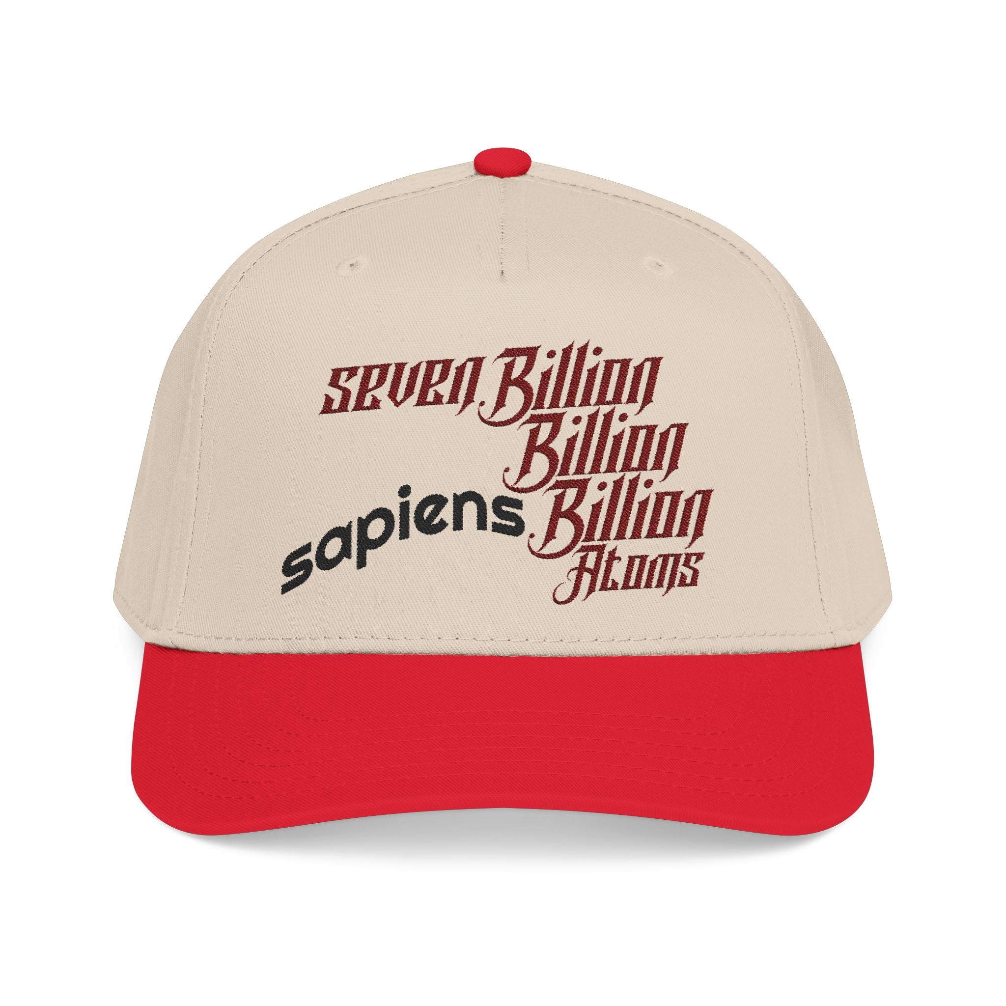 The Common Ground of "7 Billion Billion Billion Atoms" Embroidered Cap