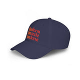 Conform Concede Condone" Embroidered Statement Low Profile Baseball Cap