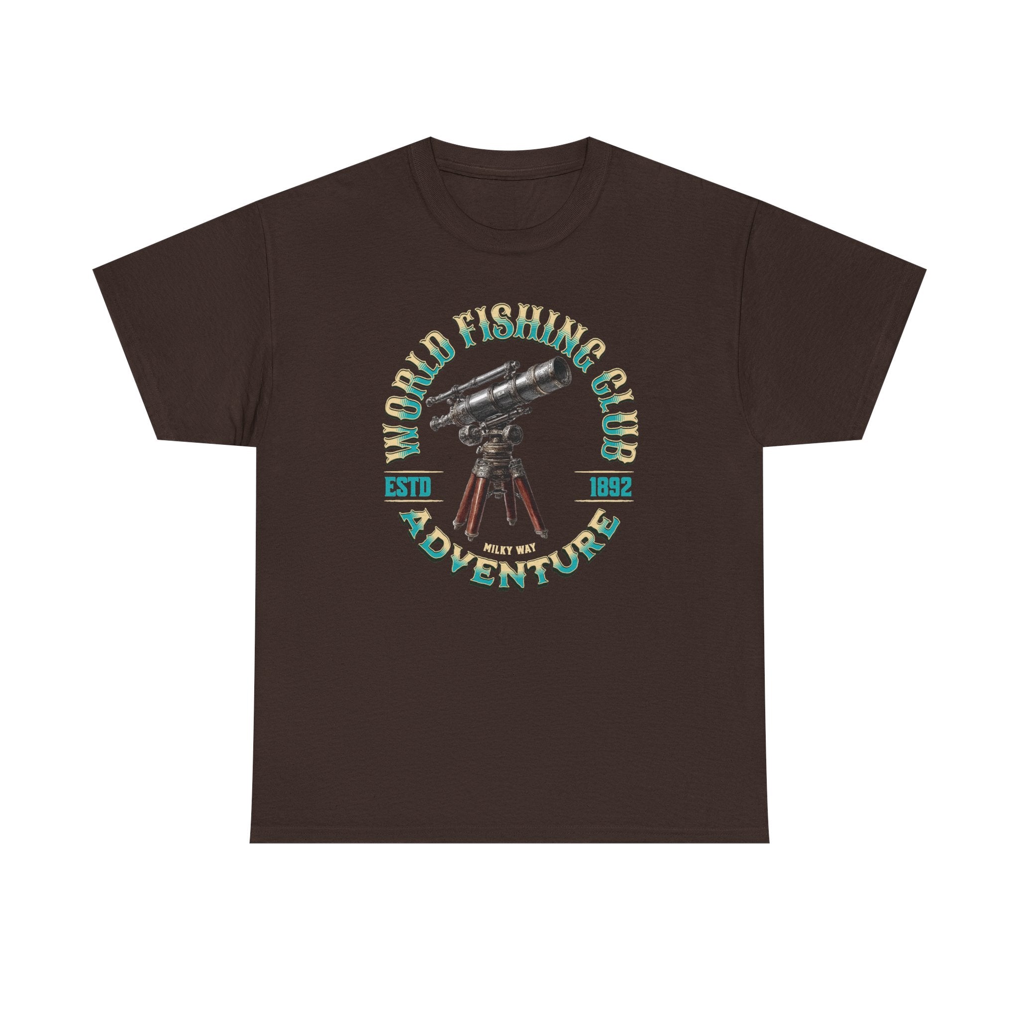 Fishing for Stars T-Shirt — Amateur Astronomer Telescope Tee