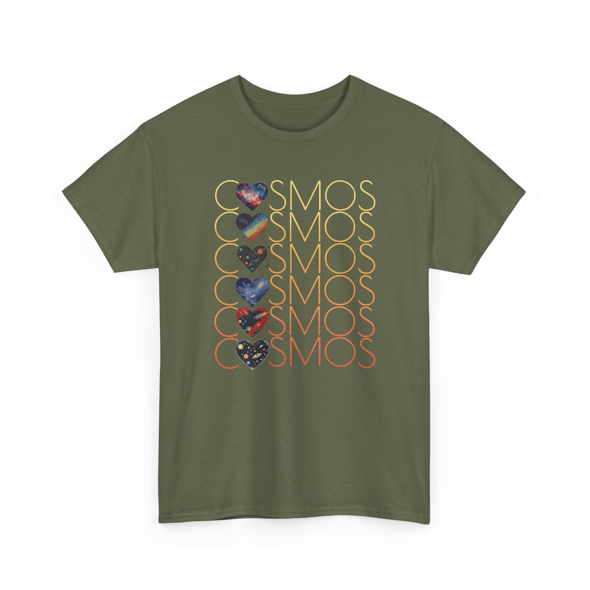 I Heart the Cosmos T-Shirt — Galactic Nebula Tee