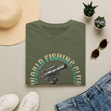Fishing Club Graphic T-Shirt — Vintage Angler Design ("Fishing" Text)