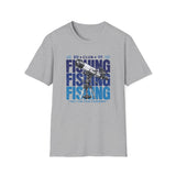 Fishing Club Graphic T-Shirt — Vintage Angler Design ("Fishing" Text)