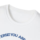 "You Are Not the Center of the Universe, But You Are The Universe" Retro Heart Graphic Tee