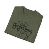 ΩThe End All Of Common Ground - DNA Connected T-Shirt — "Nothing Is Foreign" Illustrated In Black