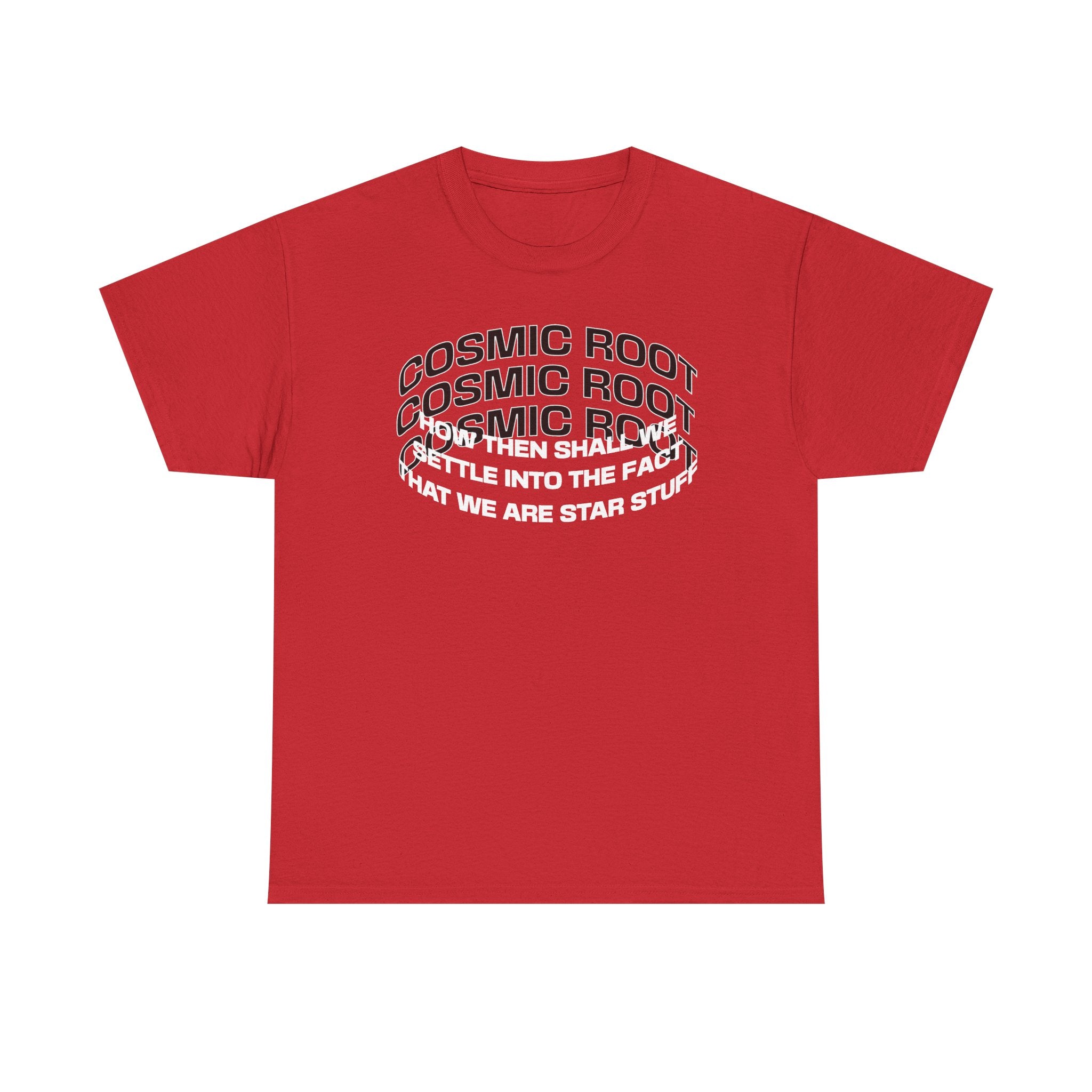 Star Stuff T-Shirt — "How then shall we settle into the fact that we are star stuff" Cosmic Astronomy Tee