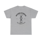 ΩThe End All Of Common Ground - DNA Connected T-Shirt — "Nothing Is Foreign" Illustrated In Black