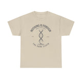 ΩThe End All Of Common Ground - DNA Connected T-Shirt — "Nothing Is Foreign" Illustrated In Gray