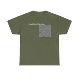 Politics of Distraction T-Shirt — Modern Maze Graphic Tee