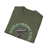 Fishing Club Graphic T-Shirt — Vintage Angler Design ("Fishing" Text)