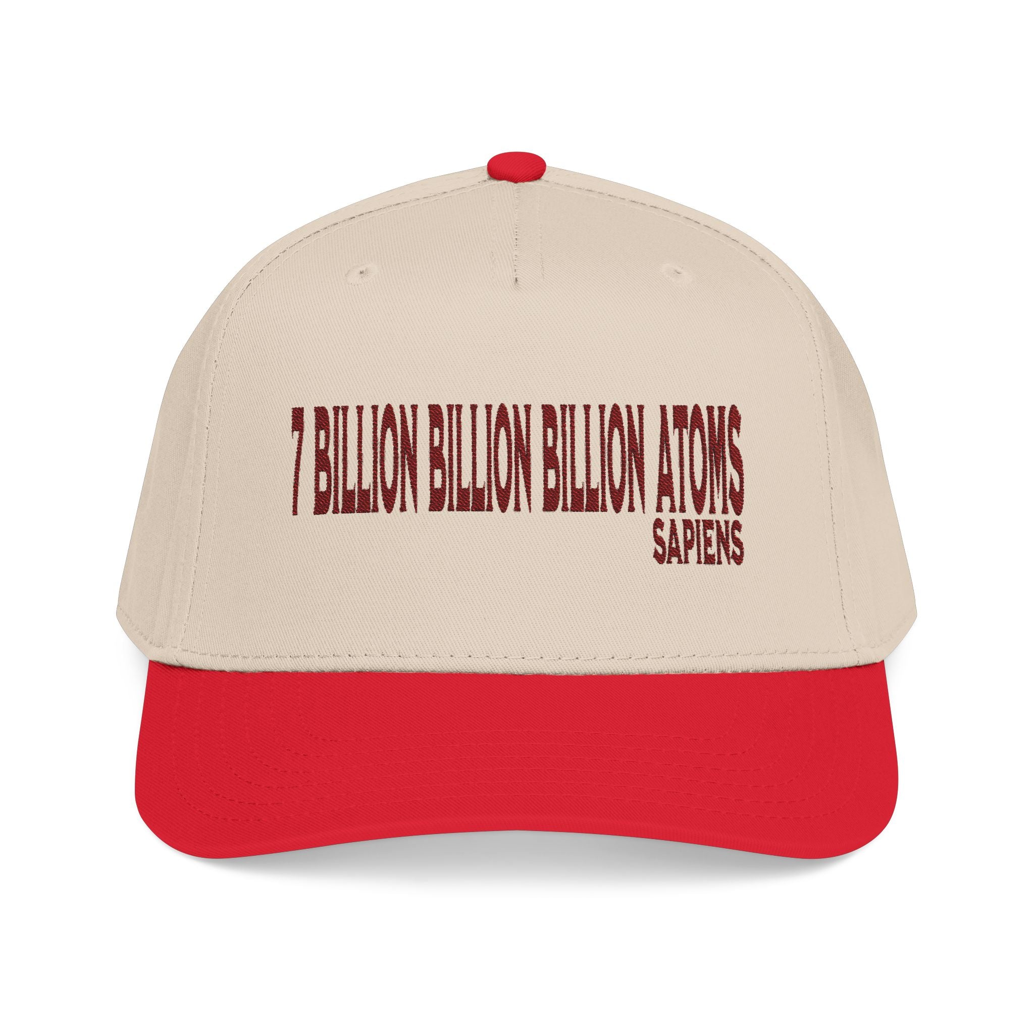 The Common Ground of "7 Billion Billion Billion Atoms" Embroidered Cap