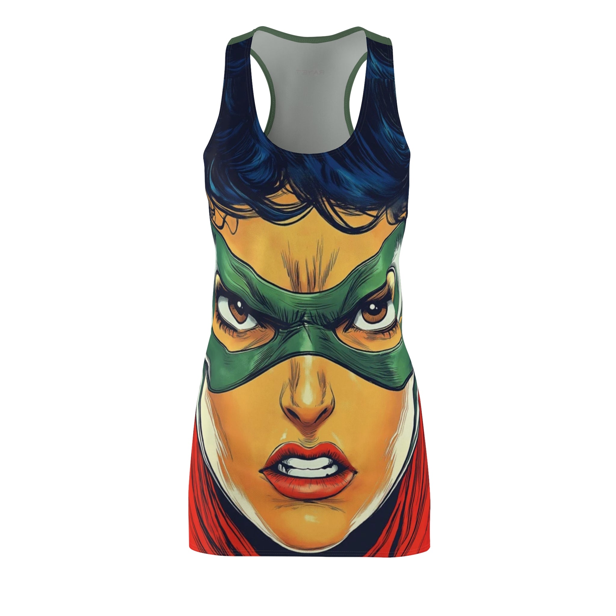 Super Lighting Liliana Women's Cut & Sew Racerback Dress (AOP)