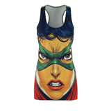 Super Lighting Liliana Women's Cut & Sew Racerback Dress (AOP)